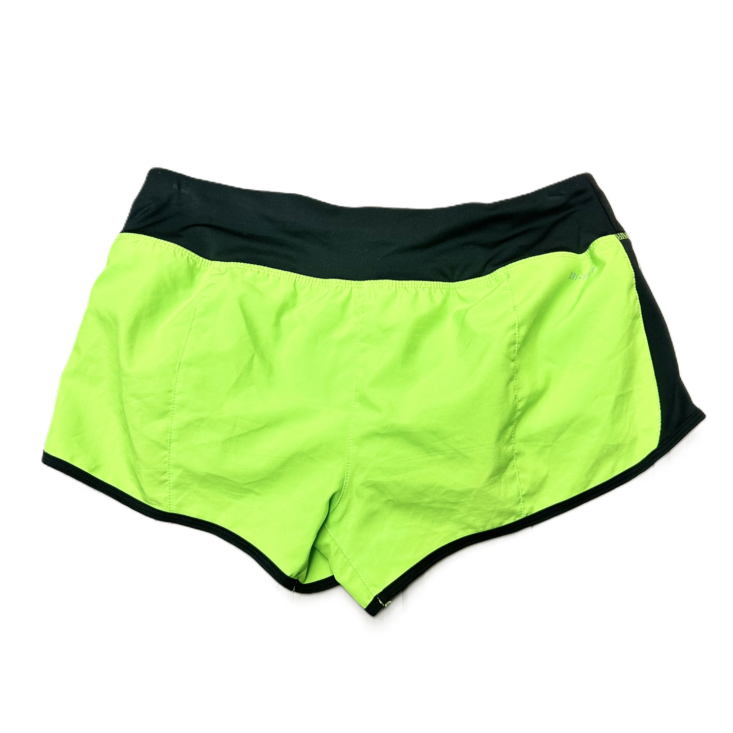 Athletic Shorts By Nike Apparel In Green, Size: M