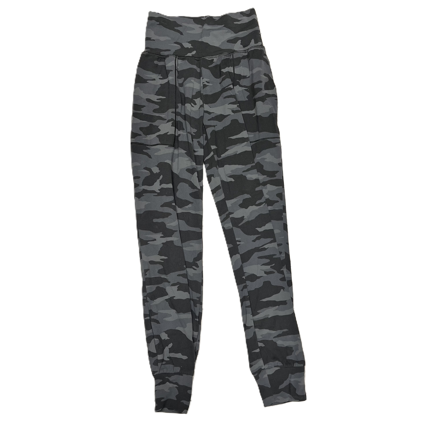 Athletic Pants By Athleta In Black & Grey, Size: Xxs