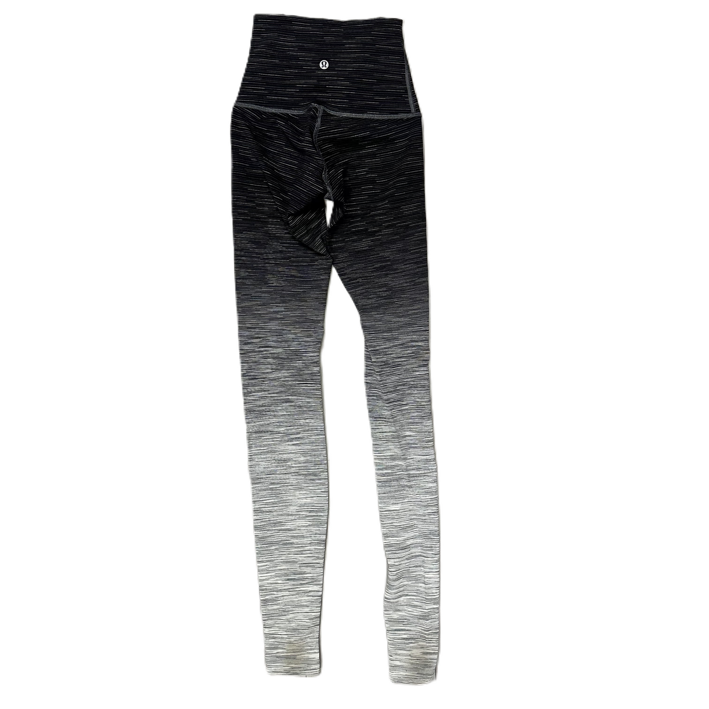 Athletic Leggings By Lululemon In Black & White, Size: Xs