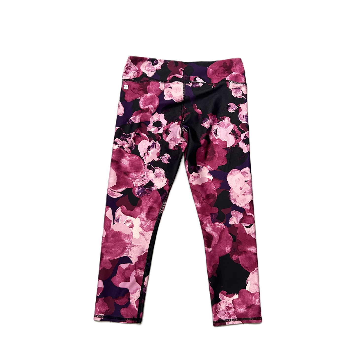 Pink & Purple Athletic Capris By Fabletics, Size: S