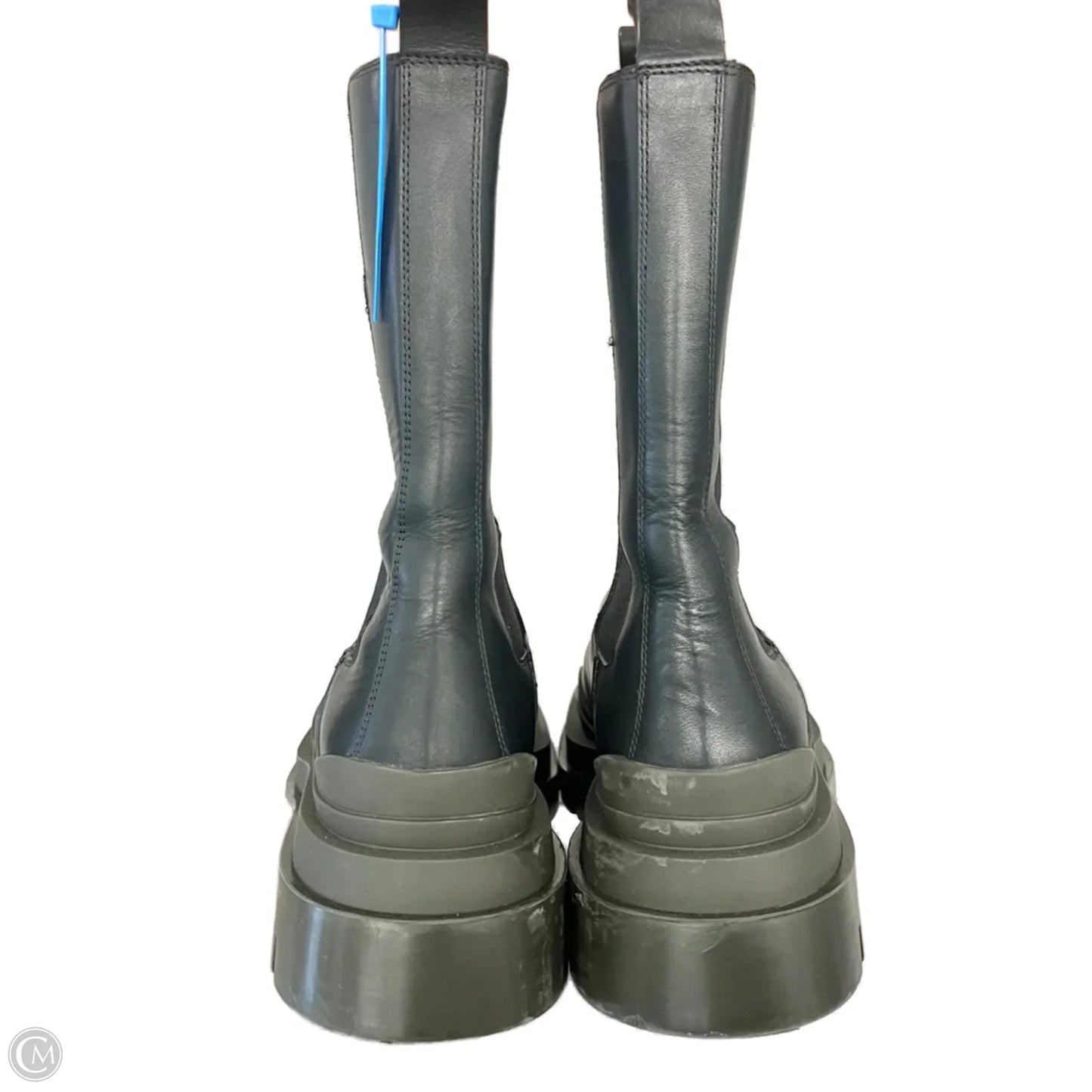 Boots Luxury Designer By Bottega Veneta In Black, Size: 7.5