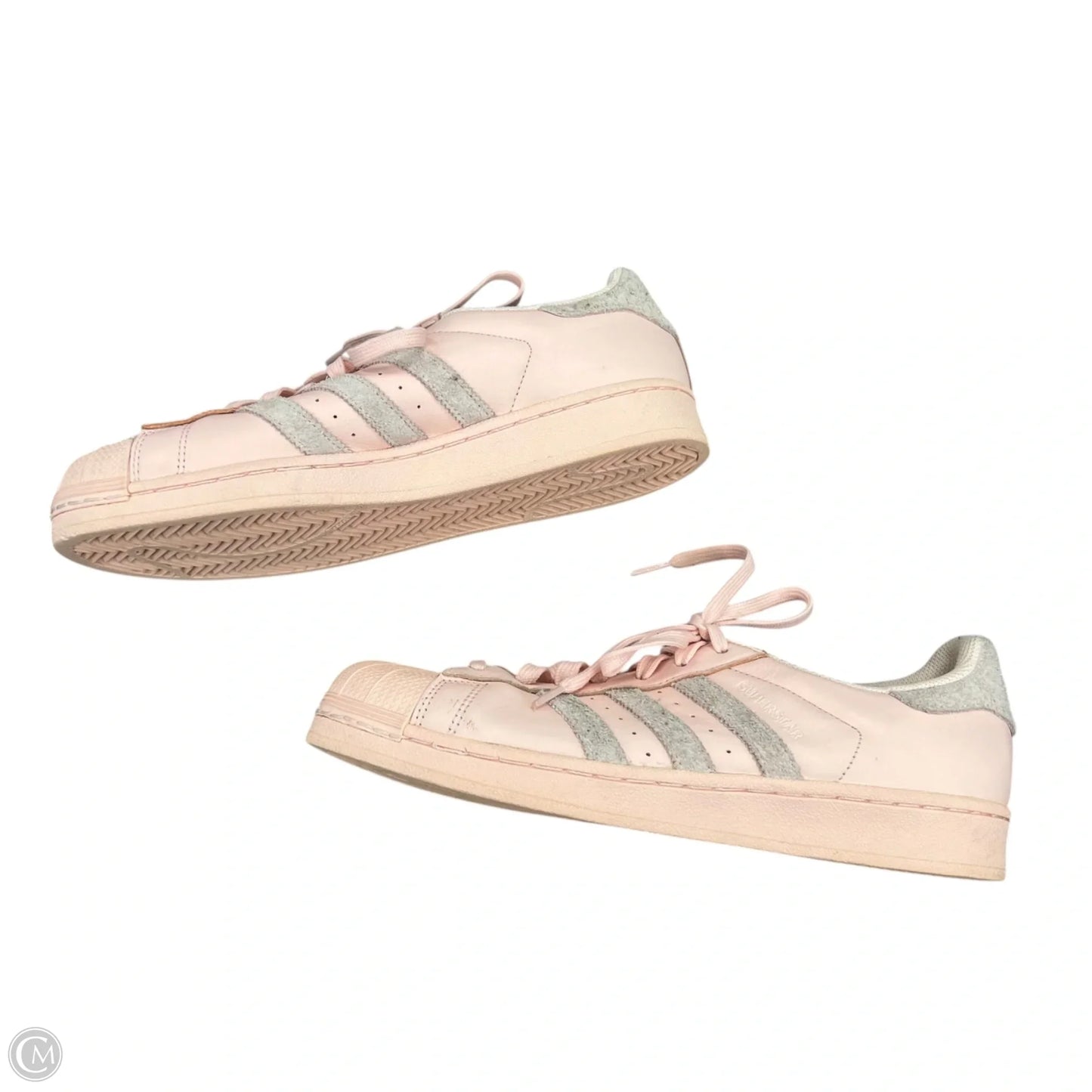 Shoes Sneakers By Adidas In Pink & Tan, Size: 10