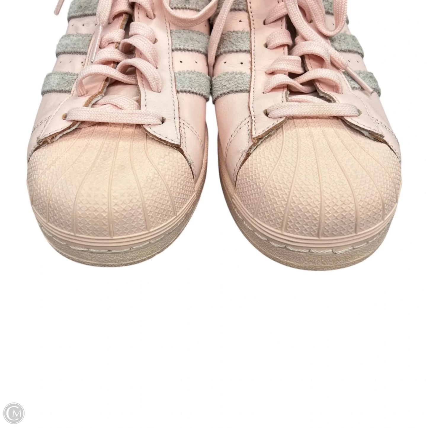 Shoes Sneakers By Adidas In Pink & Tan, Size: 10