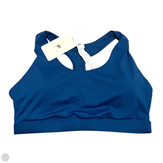 Athletic Bra By Fabletics In Teal, Size: 1x