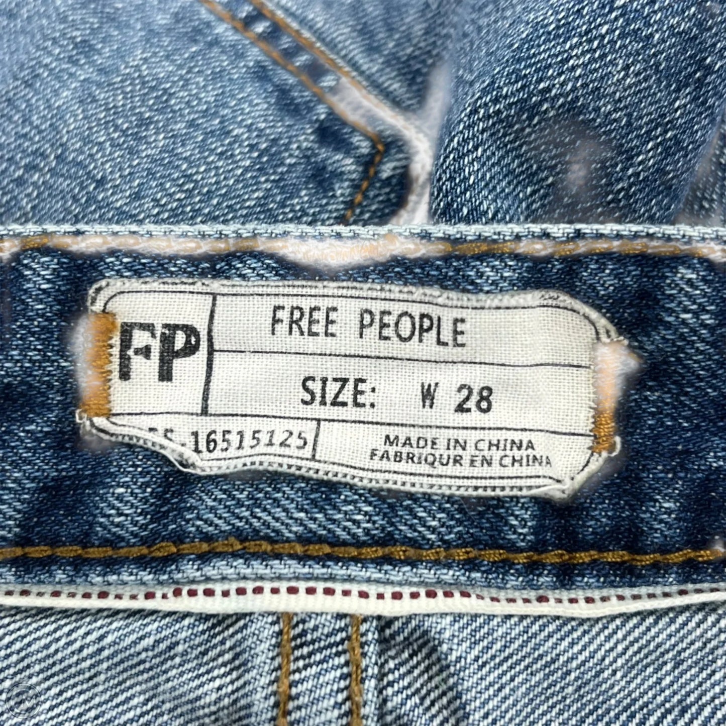 Shorts By Free People In Blue Denim, Size: 6