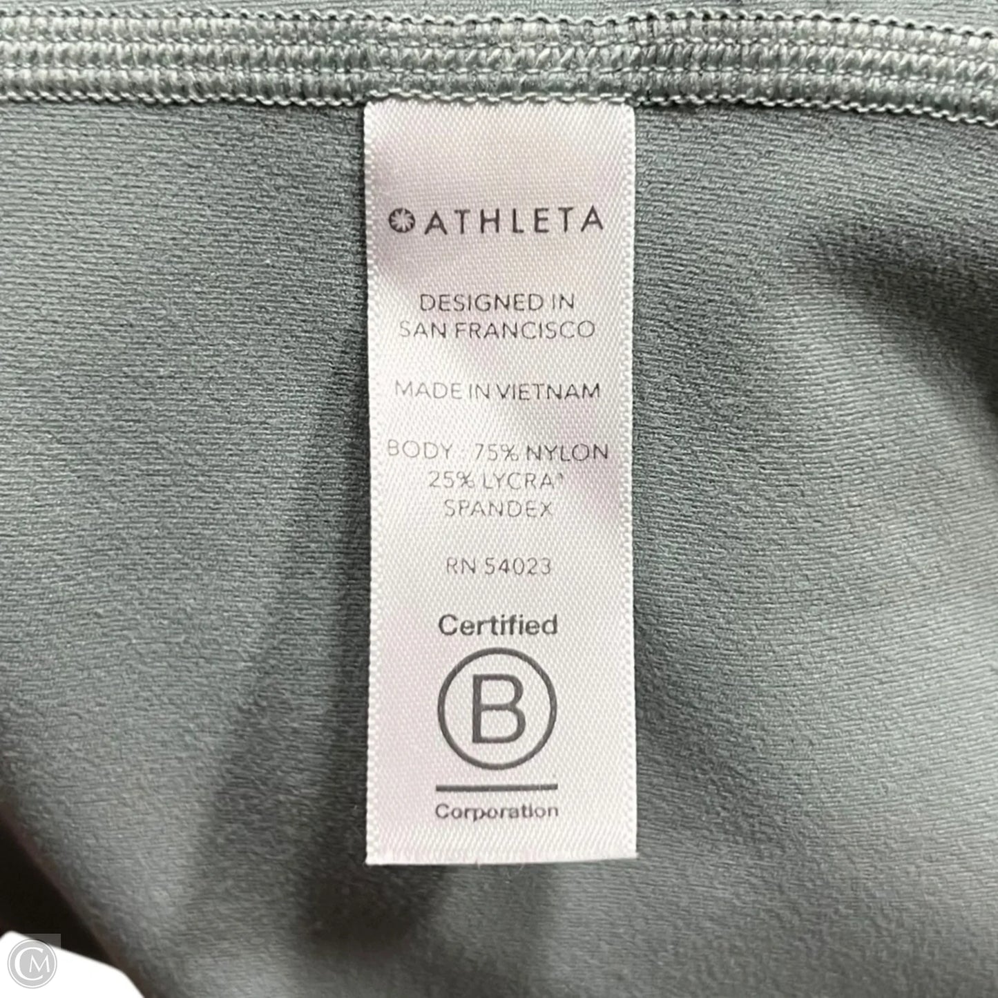 Athletic Capris By Athleta In Teal, Size: S