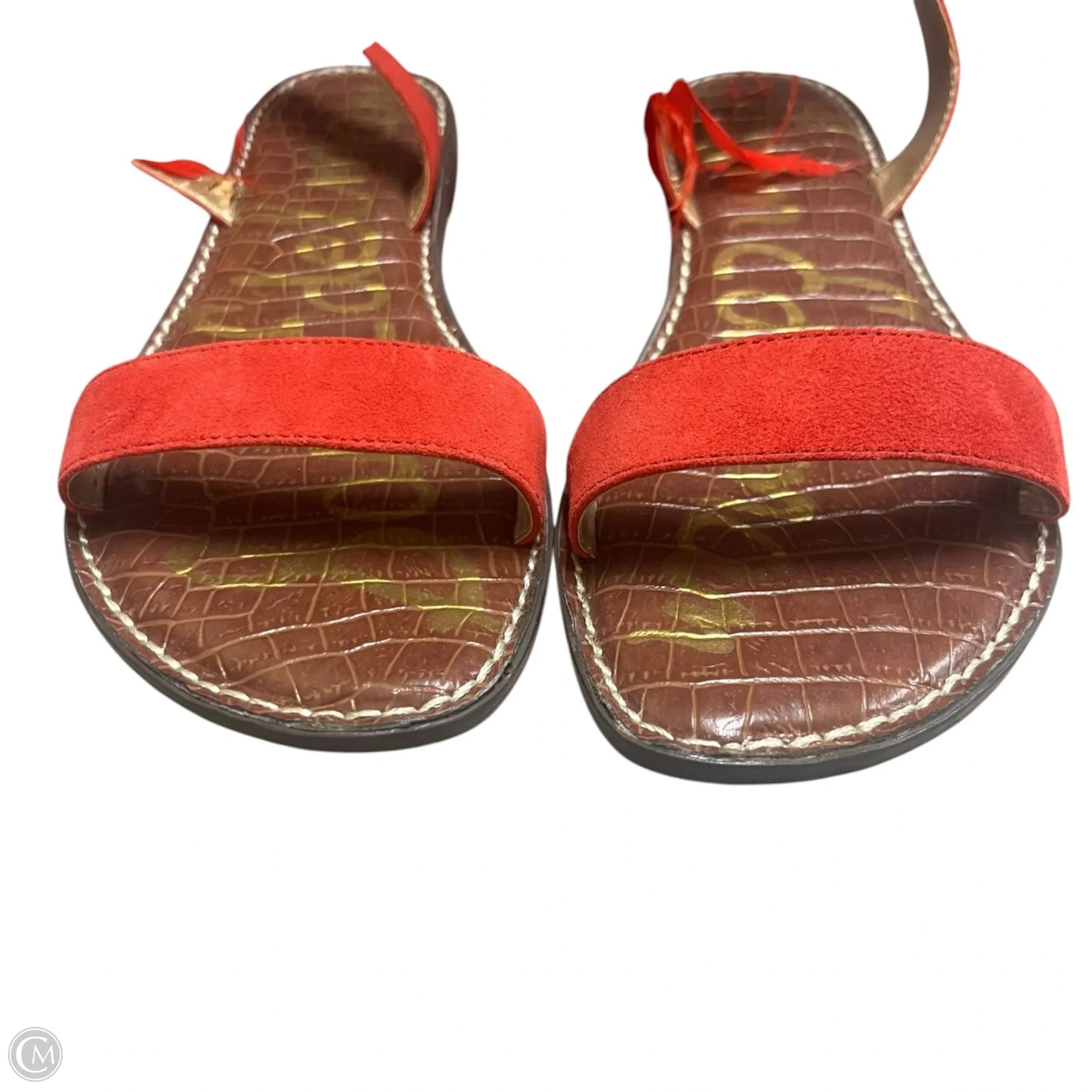 Shoes Flats By Sam Edelman In Red & Yellow, Size: 11