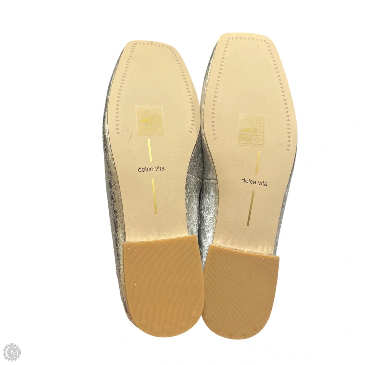 Shoes Flats By Dolce Vita In Silver, Size: 9