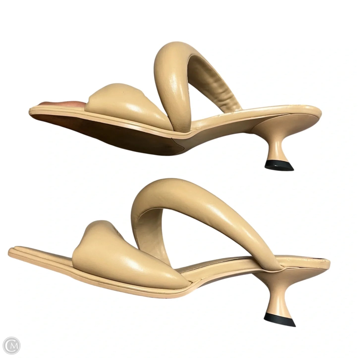 Shoes Heels Kitten By Jw Pei In Tan, Size: 9