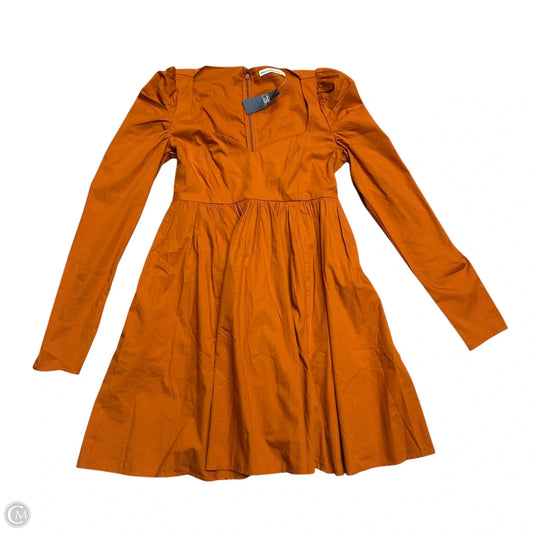 Dress Casual Short By Abercrombie And Fitch In Orange, Size: S