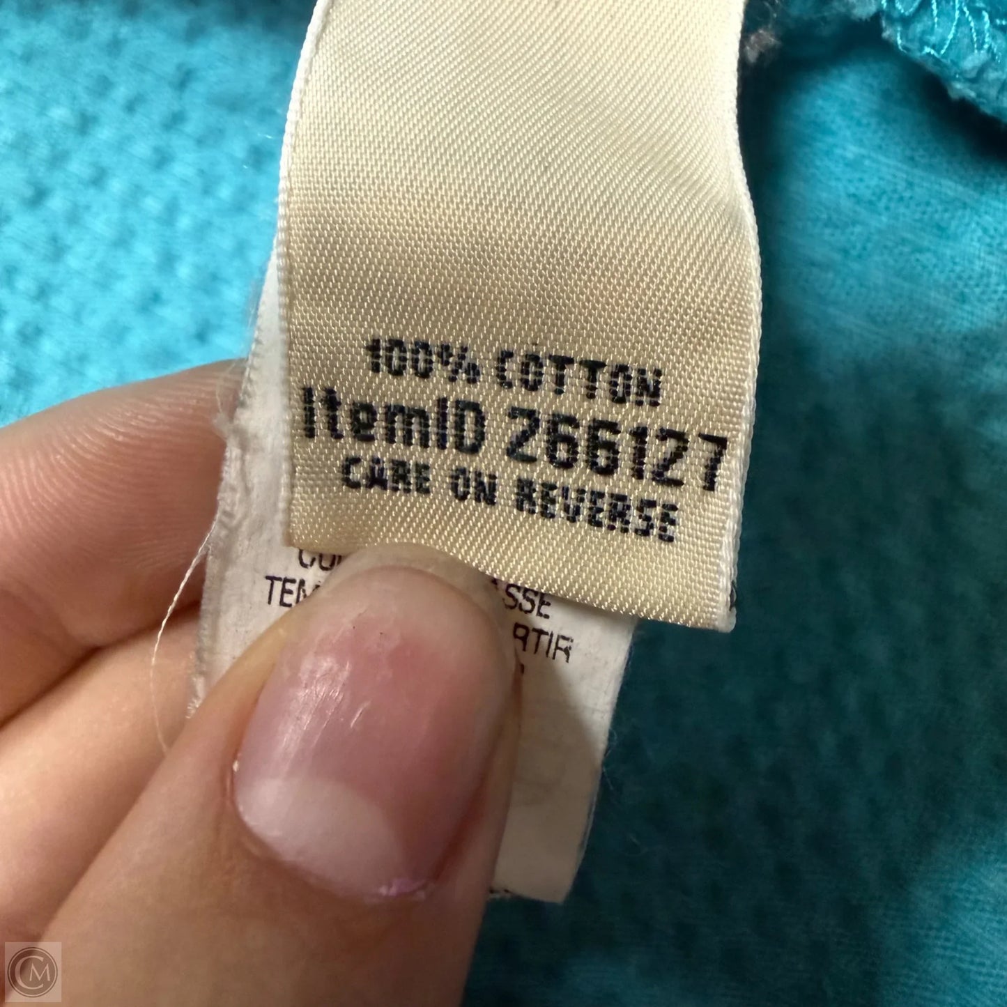 Jacket Shirt By L.l. Bean In Teal, Size: Xs
