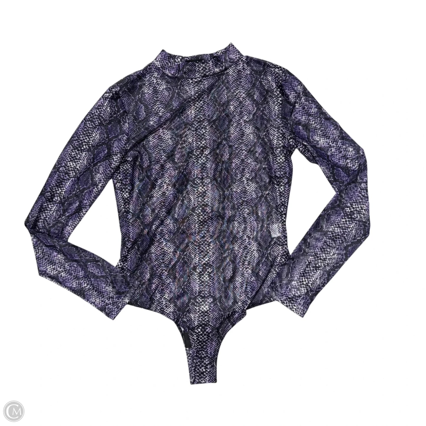 Bodysuit By Ny Collection In Purple, Size: S