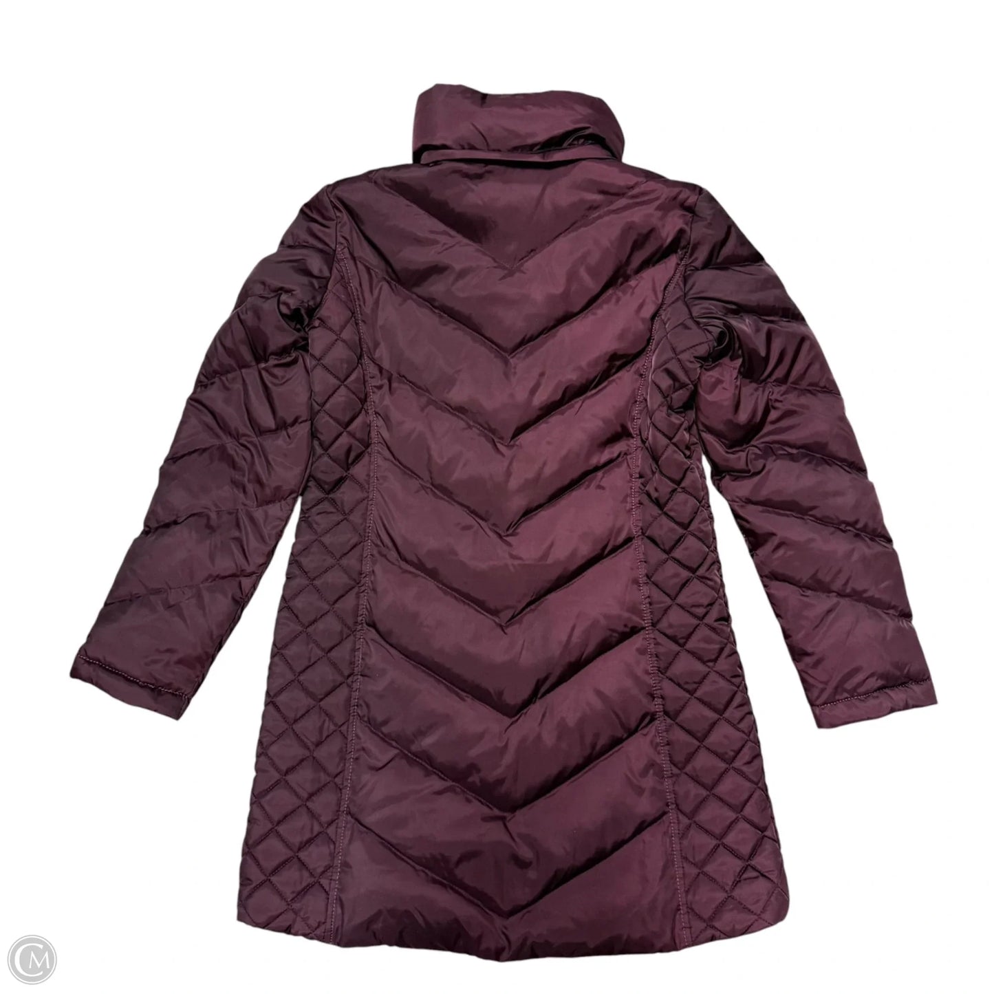 Coat Puffer & Quilted By Kenneth Cole Reaction In Purple, Size: M
