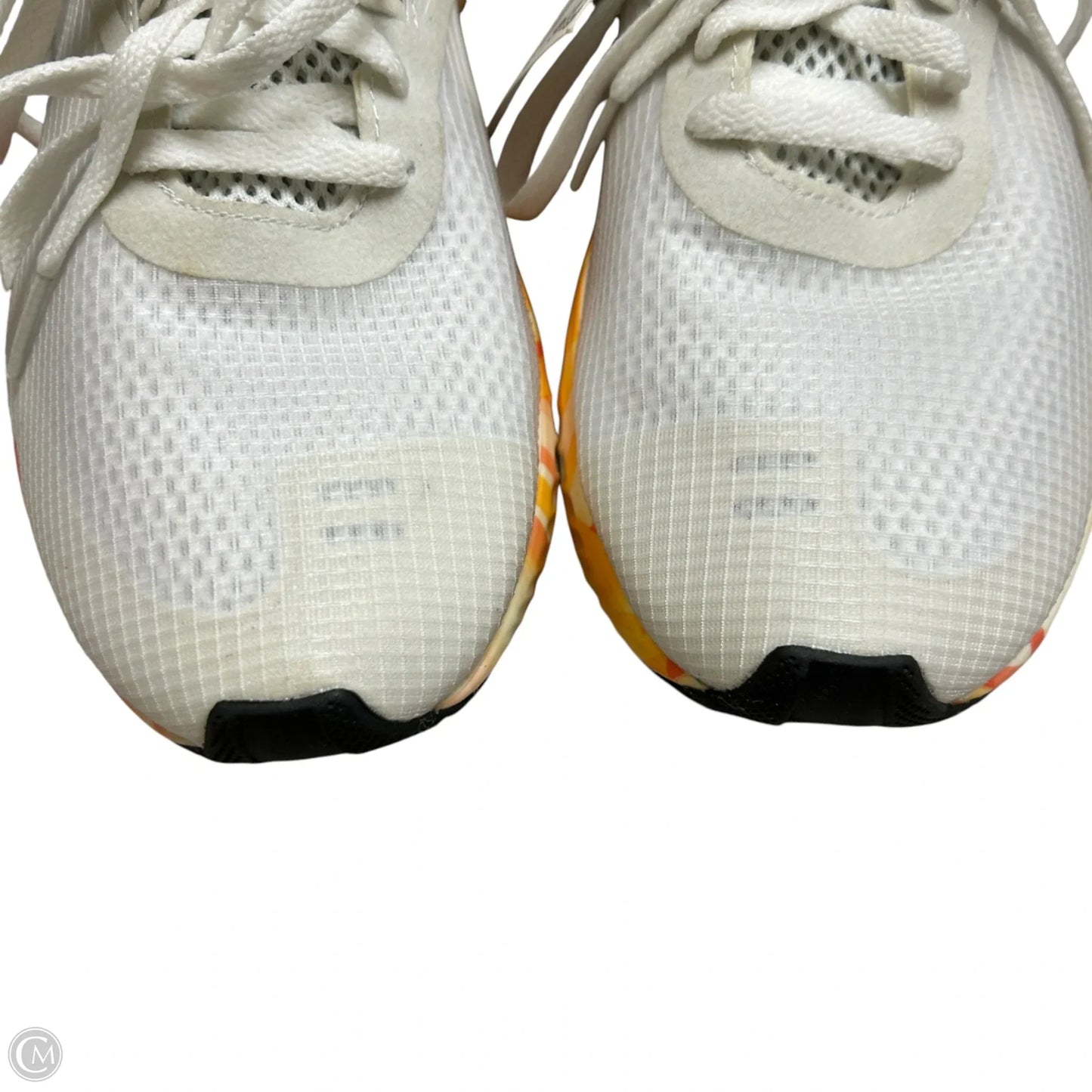 Shoes Athletic By Reebok In Cream & Orange, Size: 6
