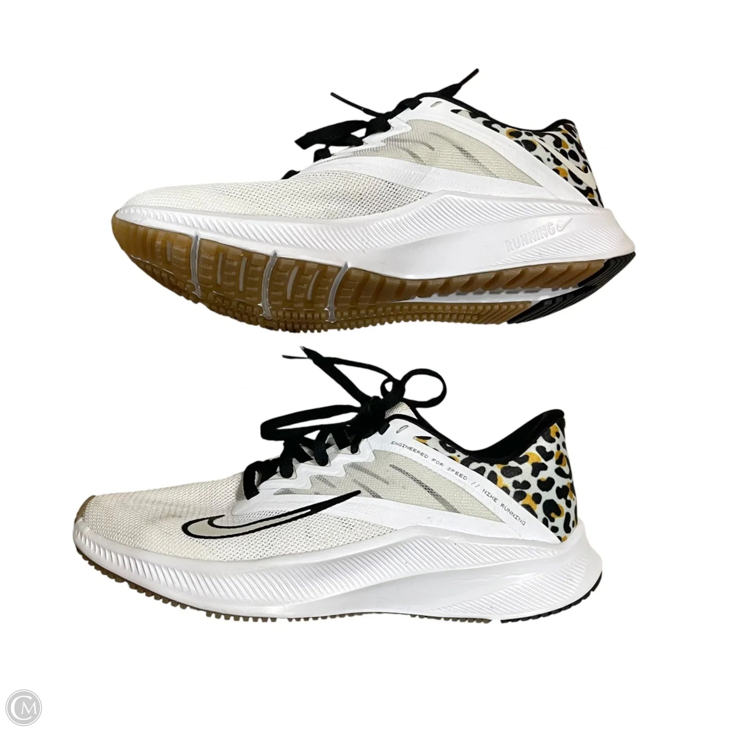 Shoes Athletic By Nike In Black & White, Size: 6
