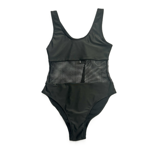 Black Swimsuit By Fashion Nova, Size: Xl
