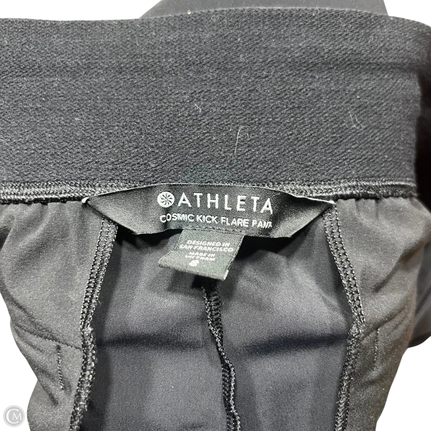 Athletic Pants By Athleta In Black, Size: 8