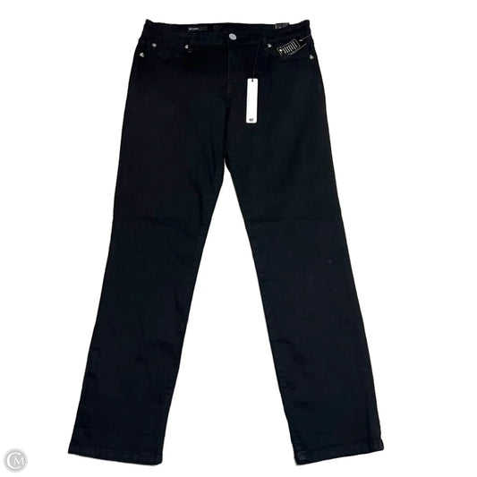 Jeans Boyfriend By Kut In Black, Size: 12