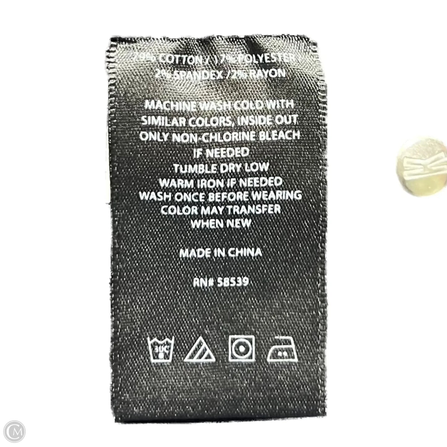 Jeans Boyfriend By Kut In Black, Size: 12