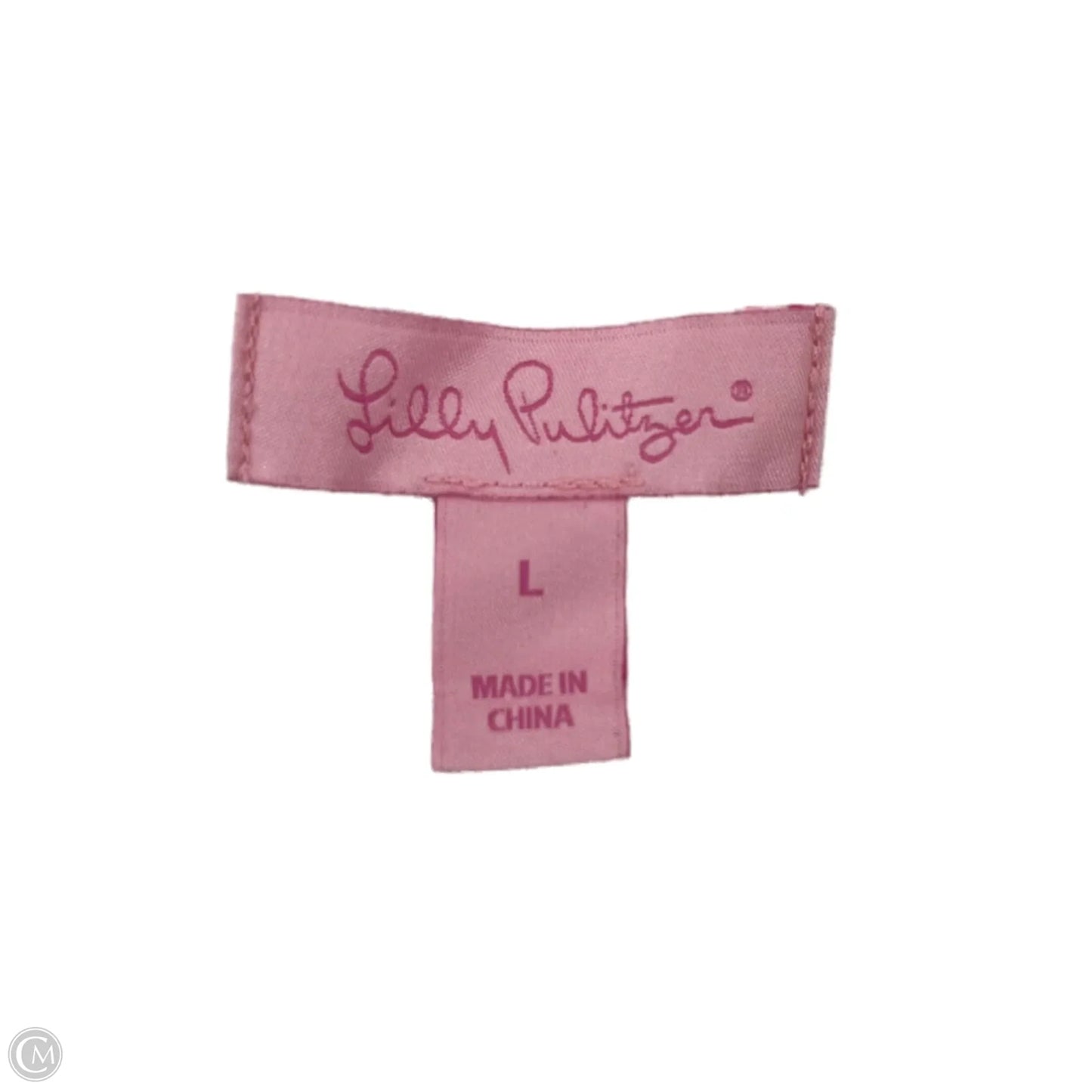 Top Sleeveless Designer By Lilly Pulitzer In White, Size: L