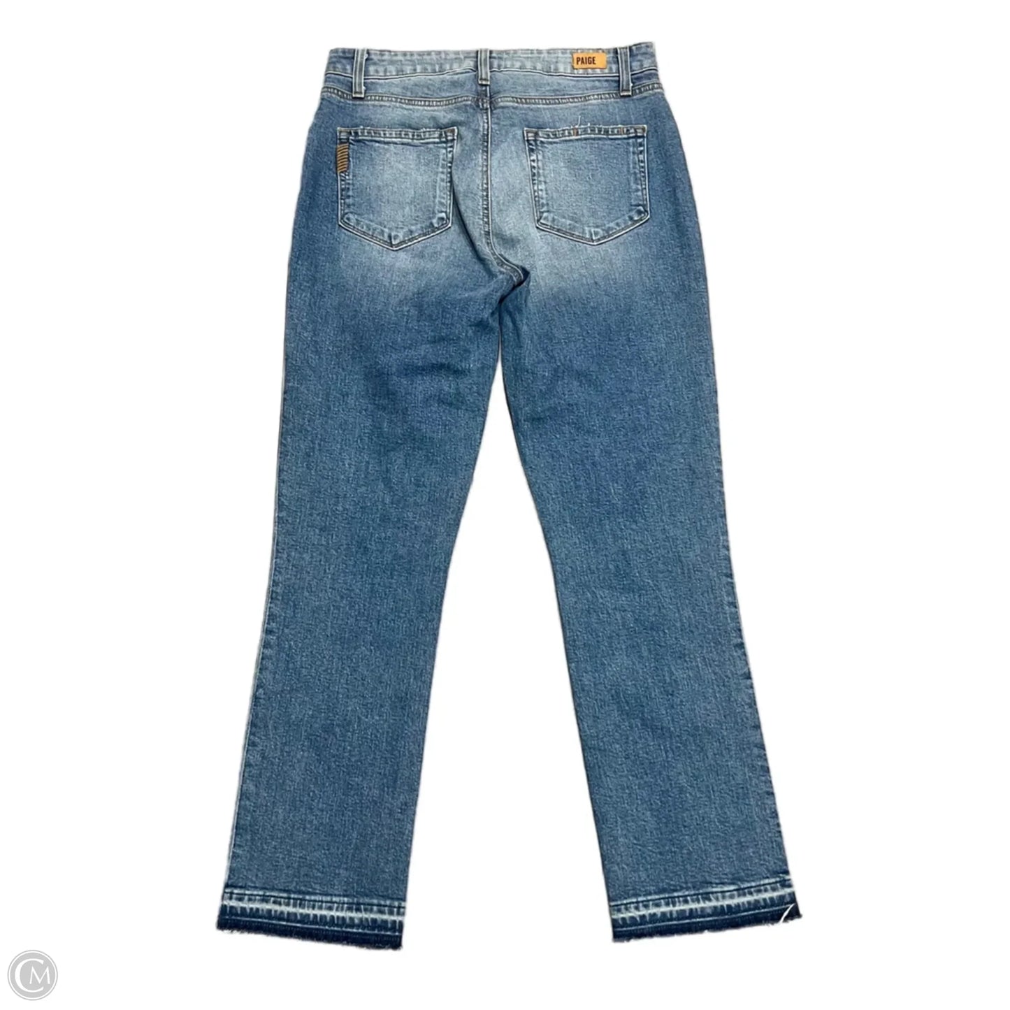 Jeans Straight By Paige In Blue, Size: 8