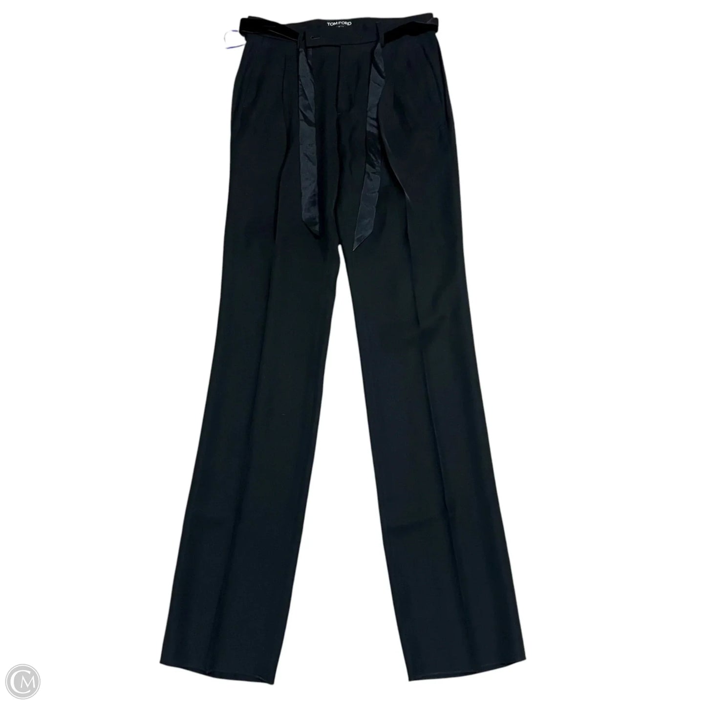 Pants Luxury Designer By Tom Ford In Black, Size: S