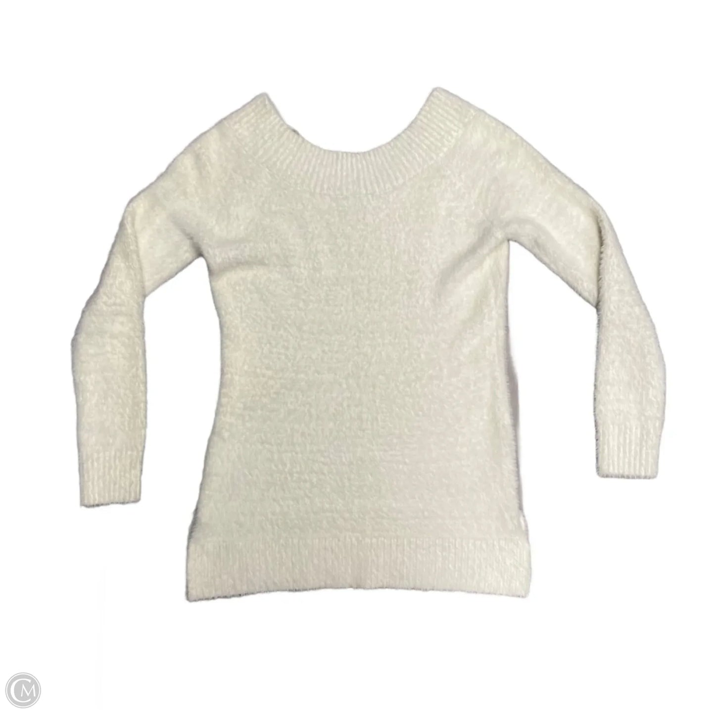 Sweater By Boston Proper In Cream, Size: Xxs