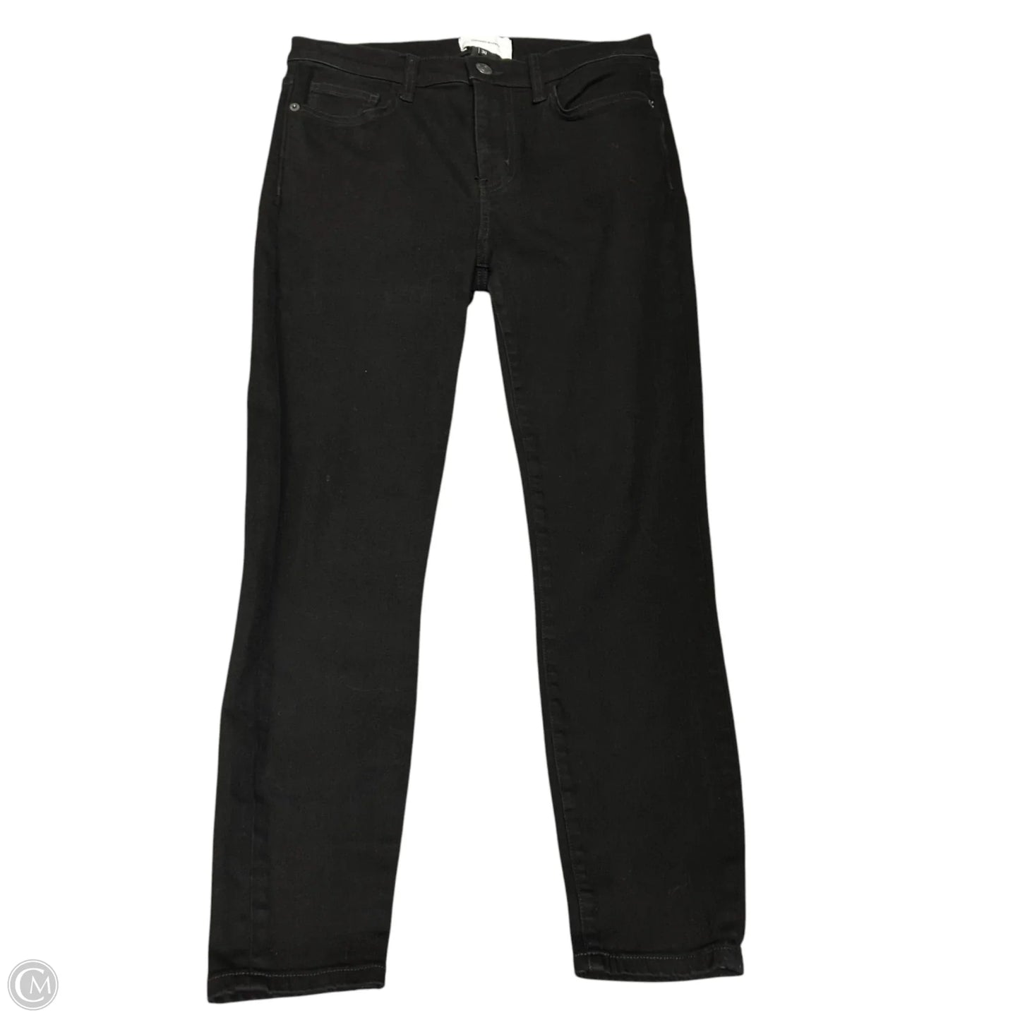 Jeans Skinny By Current/elliott In Black, Size: 10