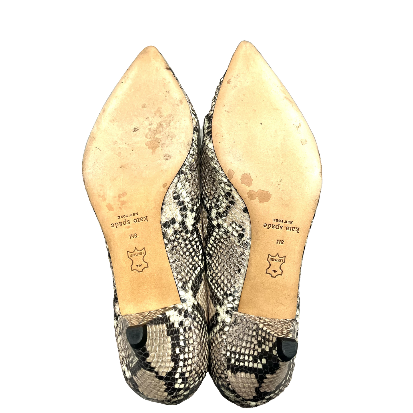 Boots Designer By Kate Spade In Snakeskin Print, Size: 8