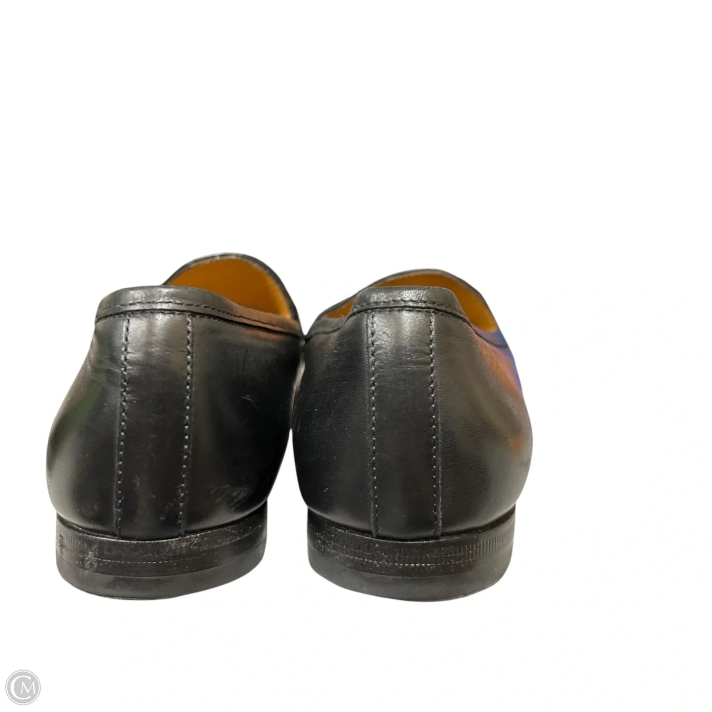 Shoes Luxury Designer By Gucci In Black, Size: 8.5