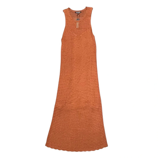 Dress Casual Midi By Steve Madden In Orange, Size: L