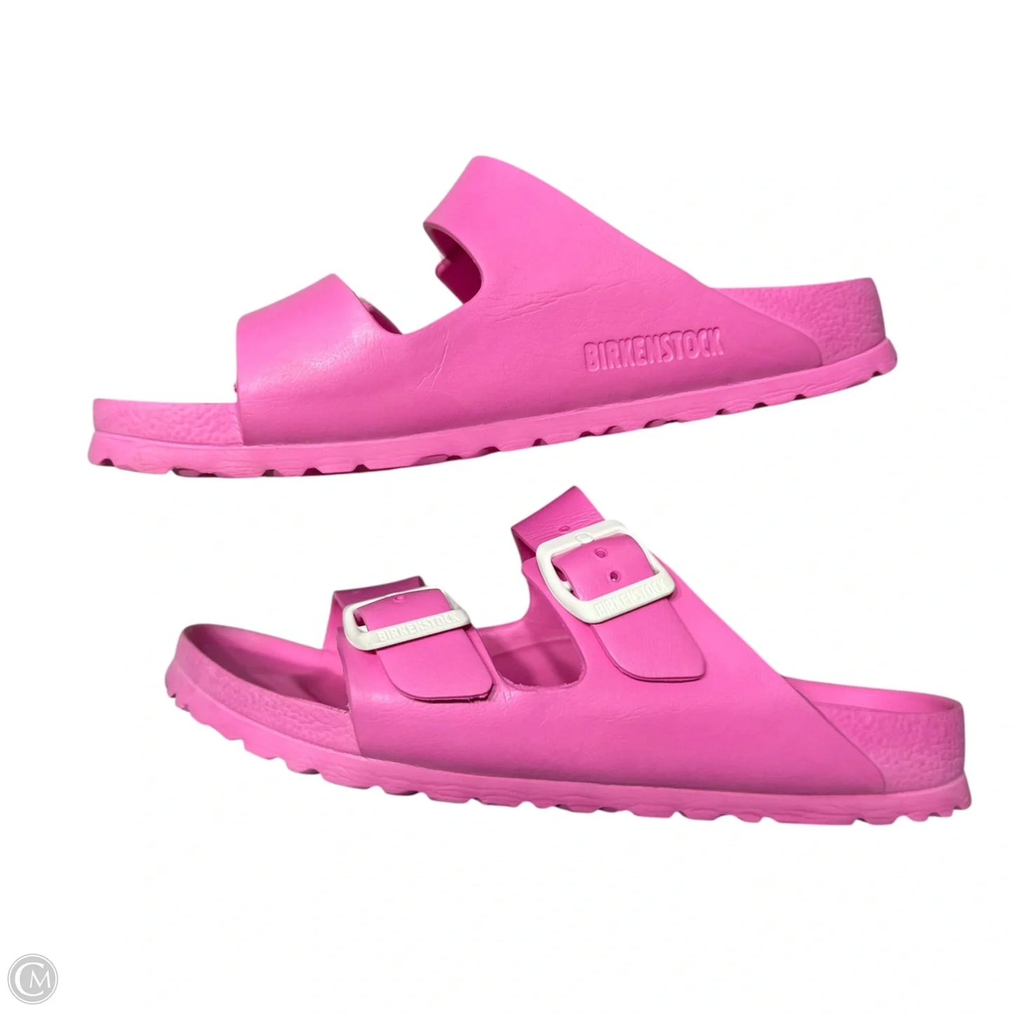 Sandals Flats By Birkenstock In Pink, Size: 5
