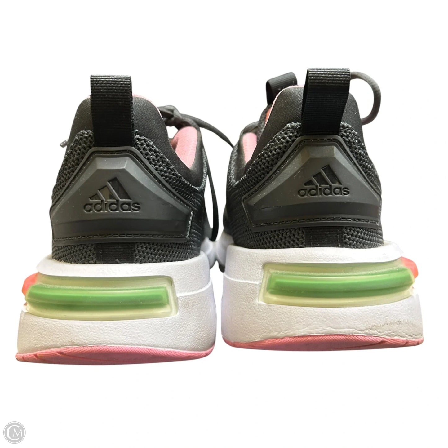 Shoes Athletic By Adidas In Grey & Pink, Size: 10