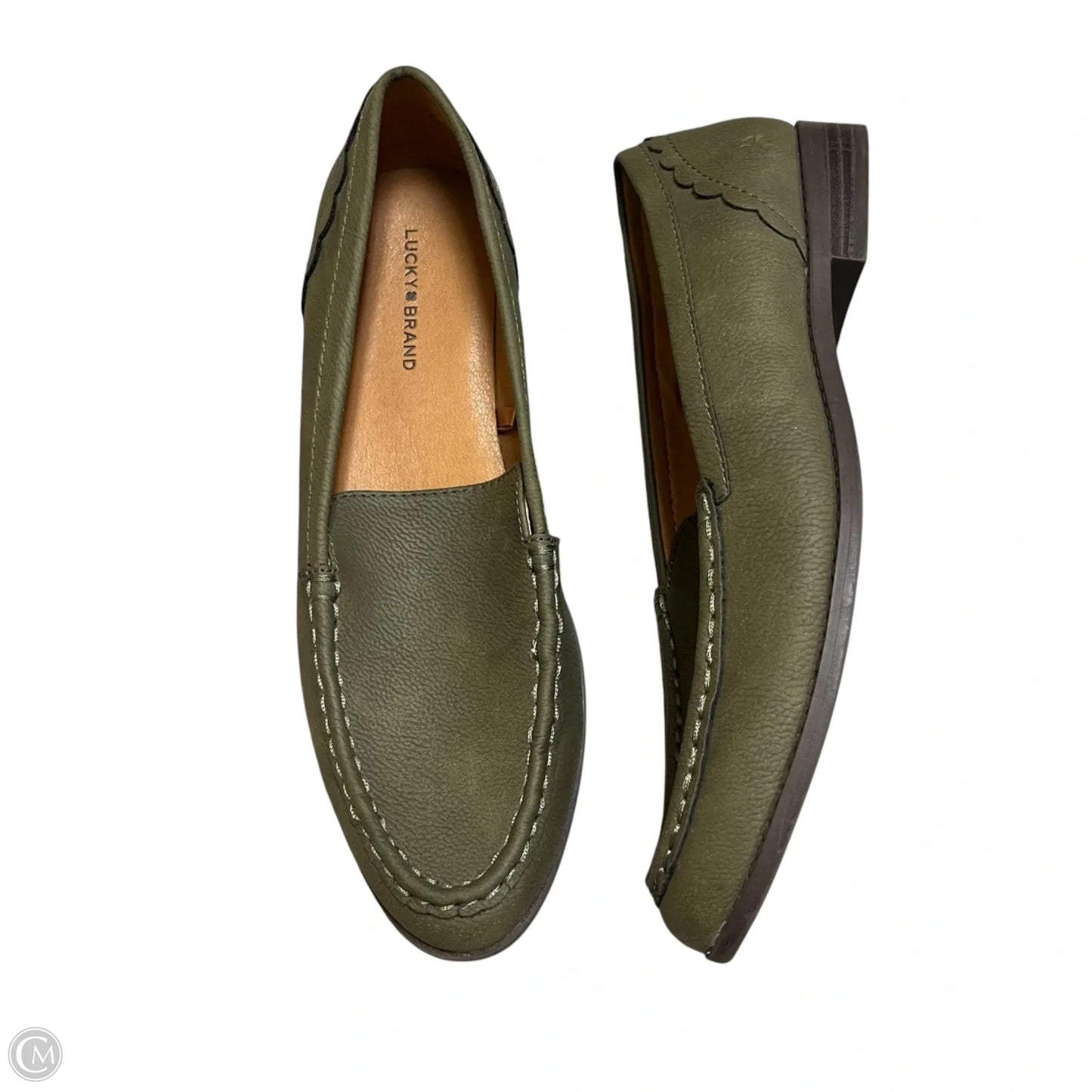Shoes Flats By Lucky Brand In Green, Size: 9.5