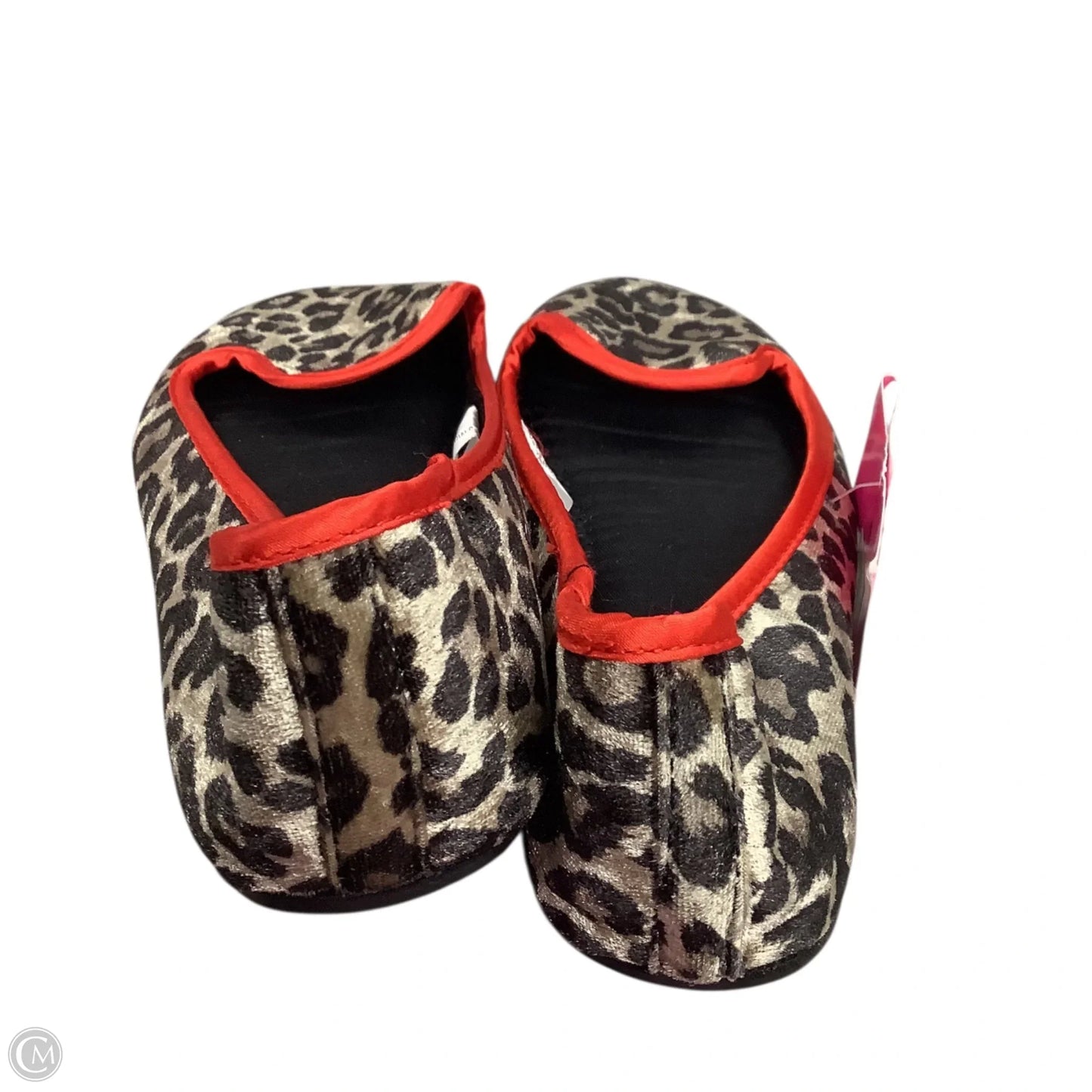 Shoes Flats By Betsey Johnson In Animal Print, Size: 5/6