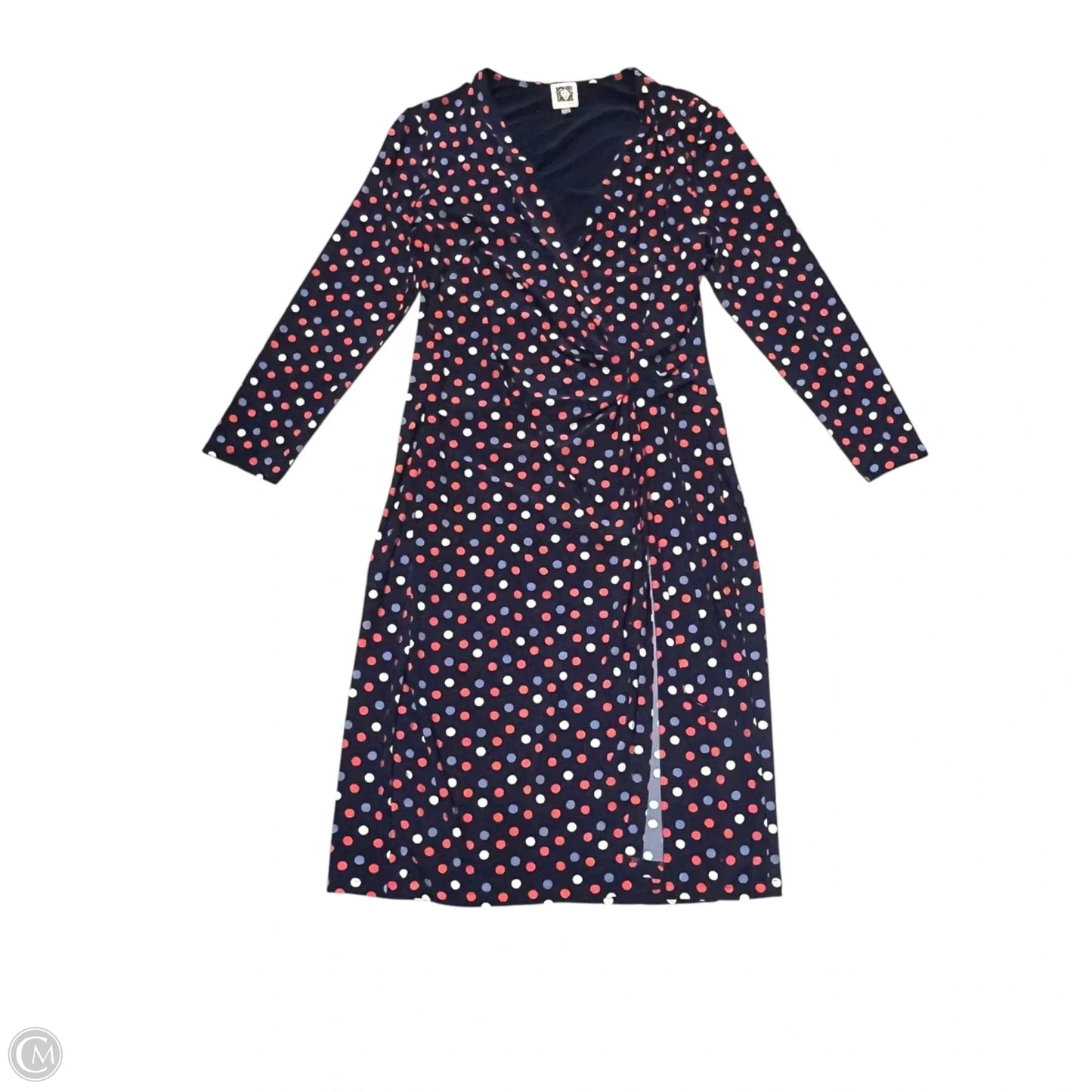 Dress Work By Anne Klein In Polkadot Pattern, Size: M