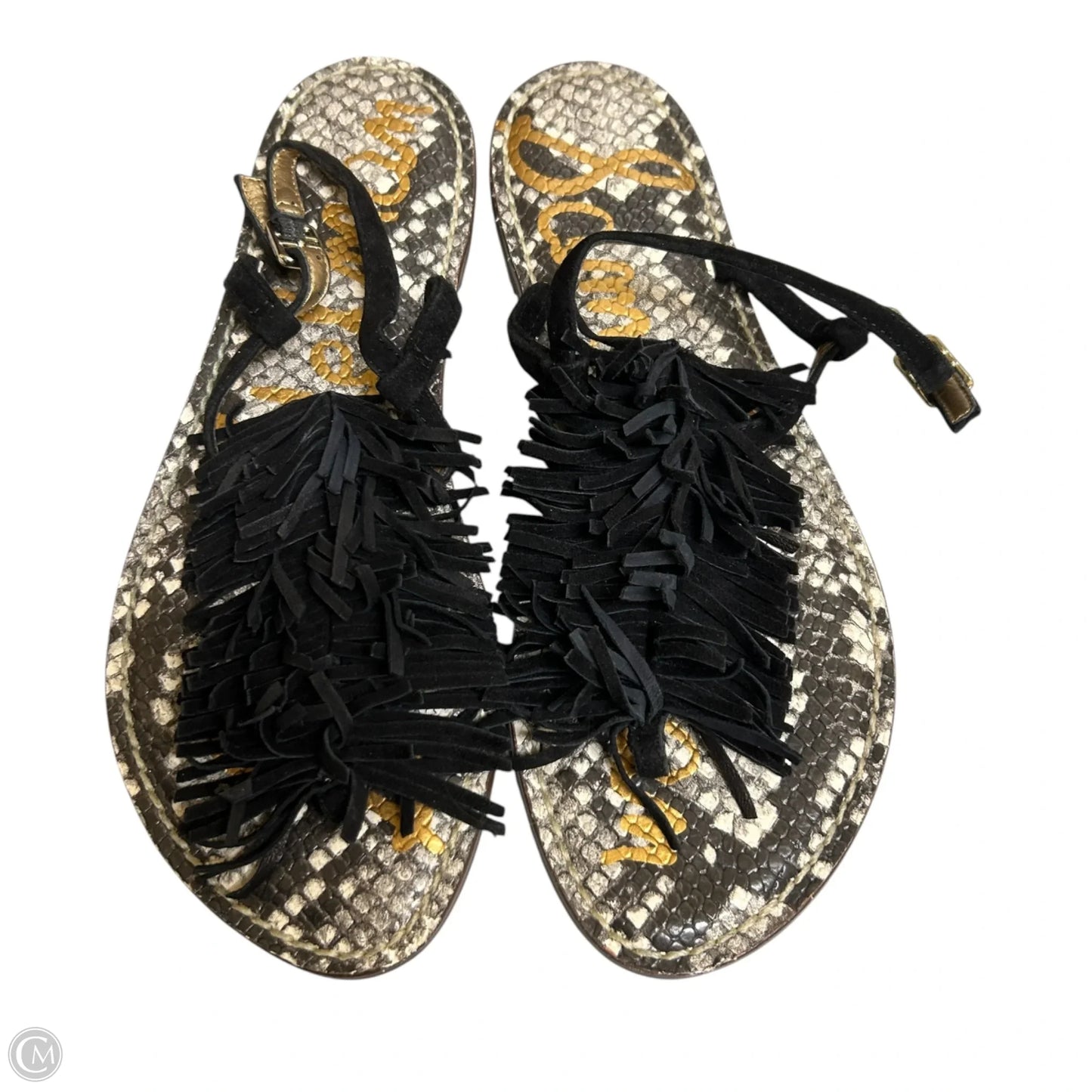 Sandals Flats By Sam Edelman In Snakeskin Print, Size: 6.5
