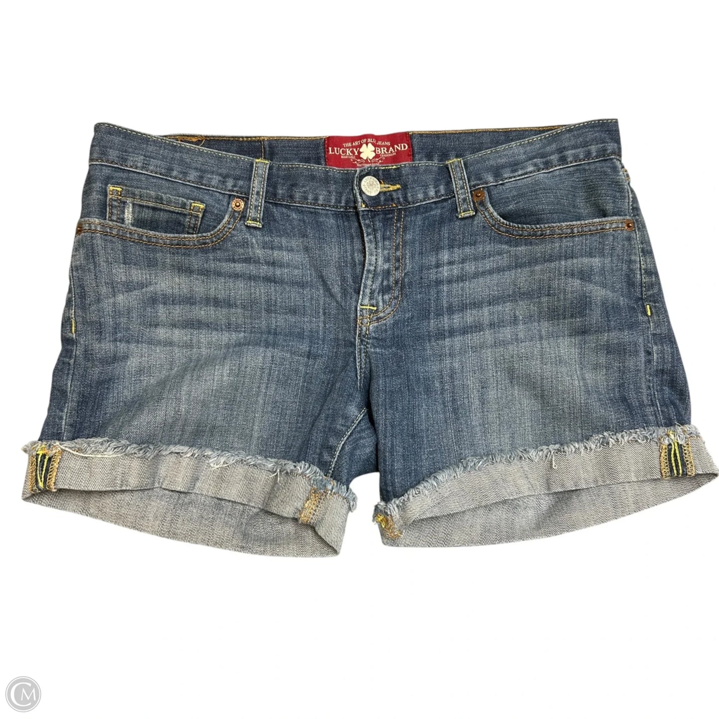 Shorts By Lucky Brand In Blue Denim, Size: 4