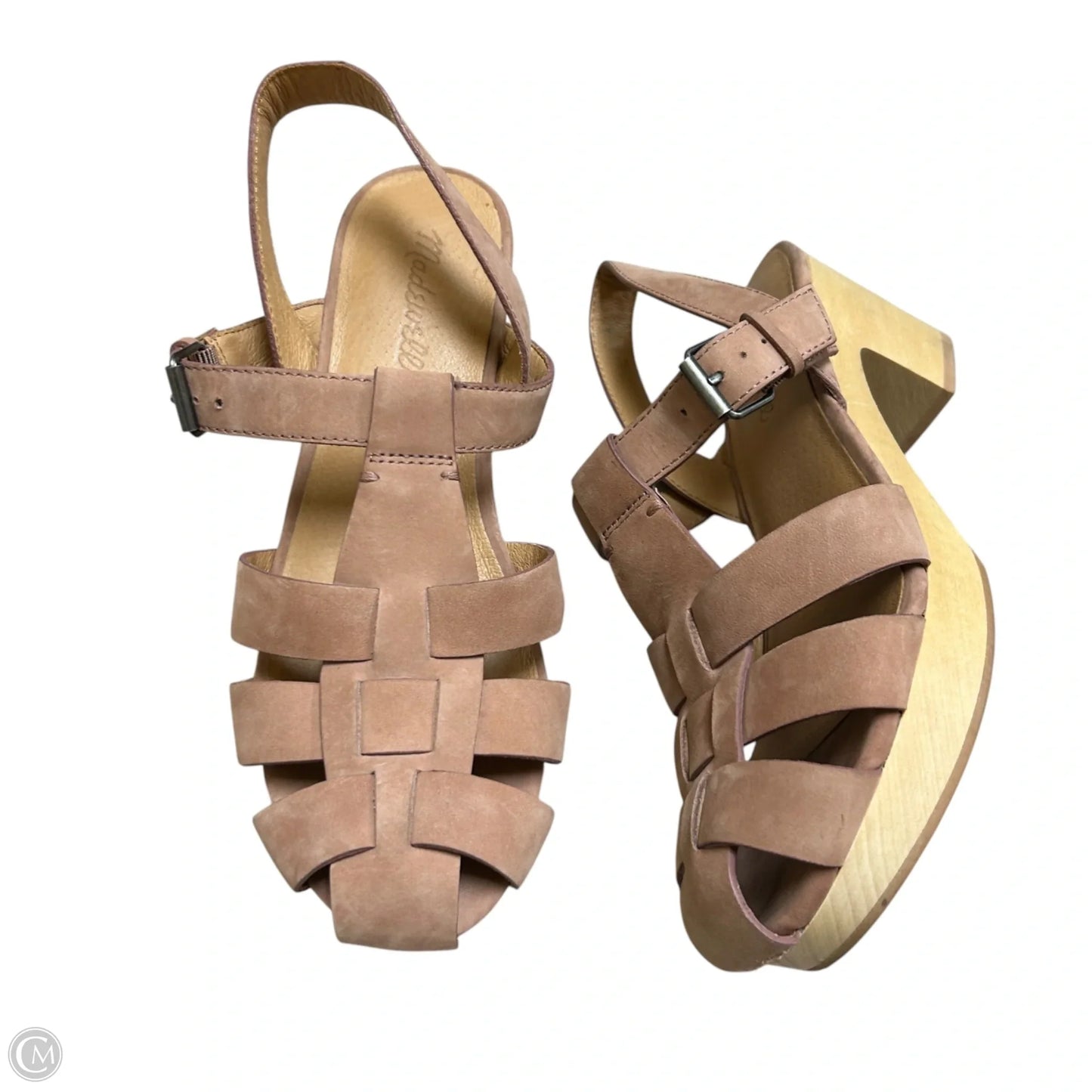 Shoes Heels Block By Madewell In Mauve, Size: 7.5