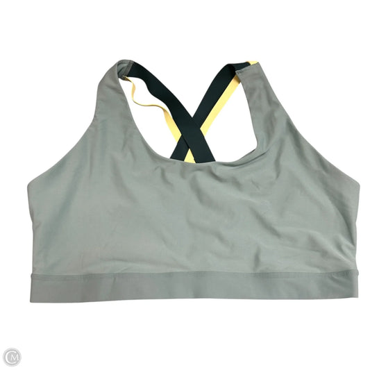 Athletic Bra By Old Navy In Green, Size: 3x