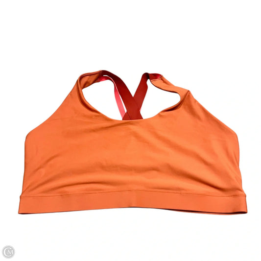Athletic Bra By Old Navy In Orange, Size: 3x