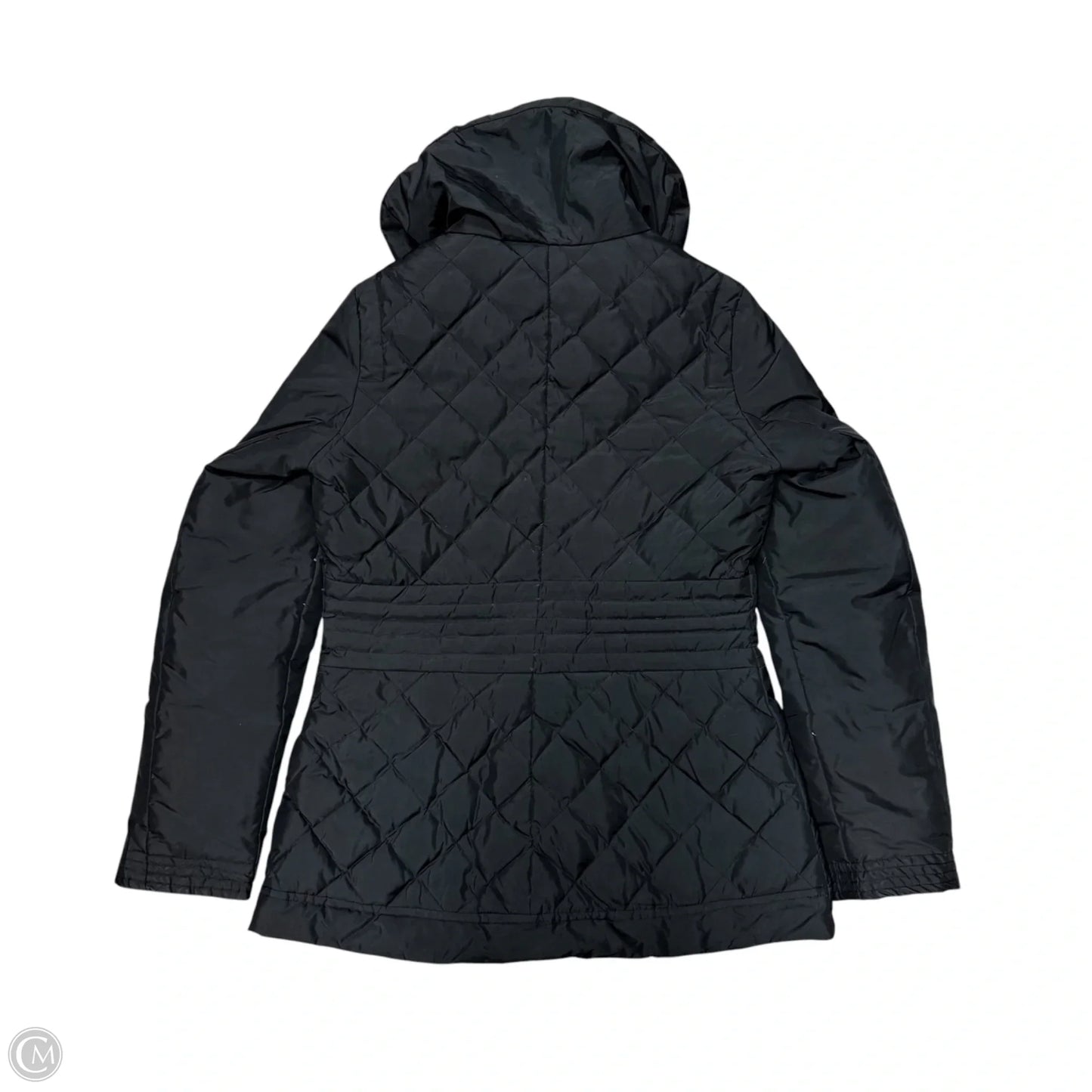 Jacket Puffer & Quilted By Via Spiga In Black, Size: S