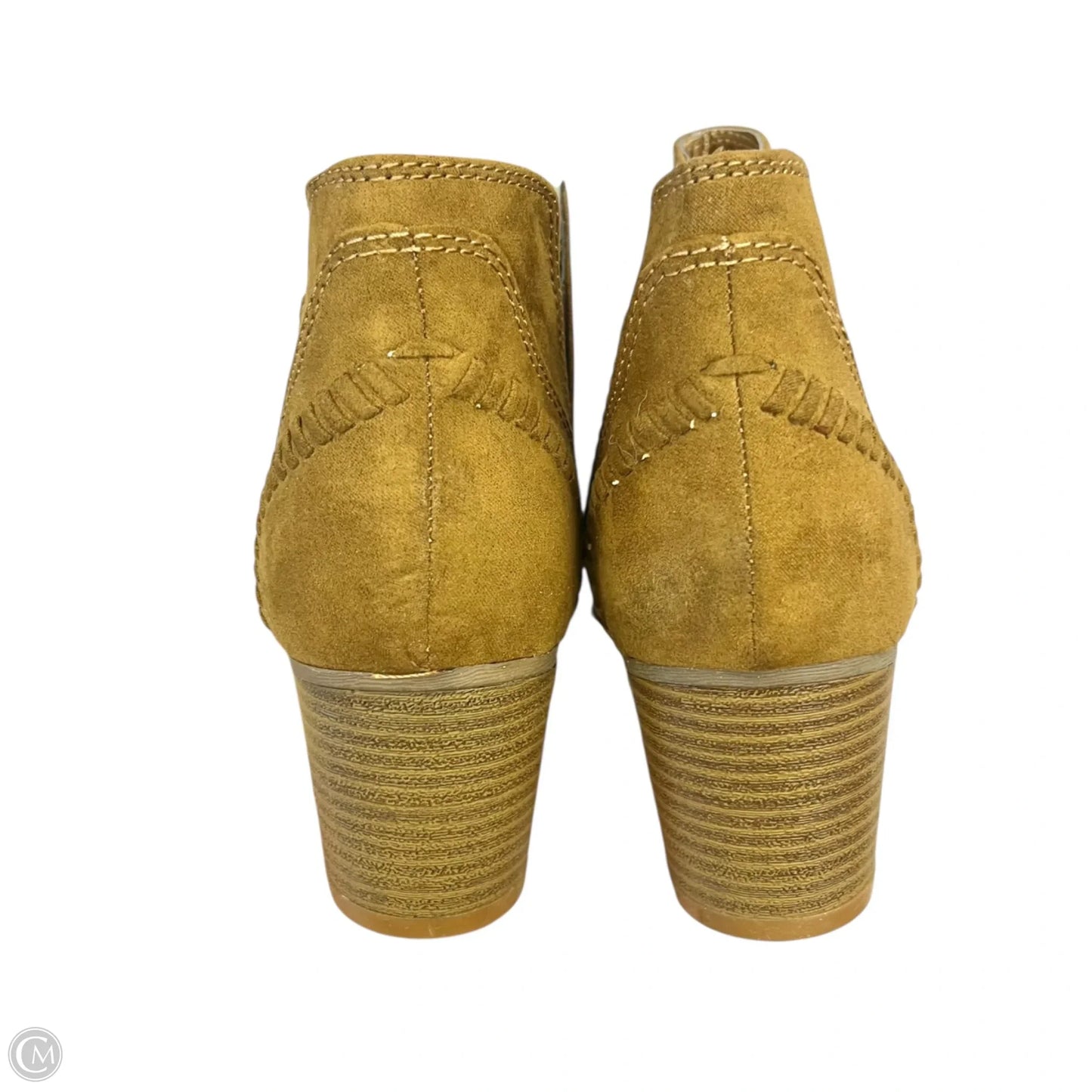 Boots Ankle Heels By Indigo Rd In Brown, Size: 8.5