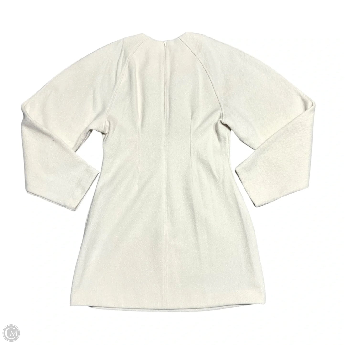 Dress Casual Short By Zara In Cream, Size: L