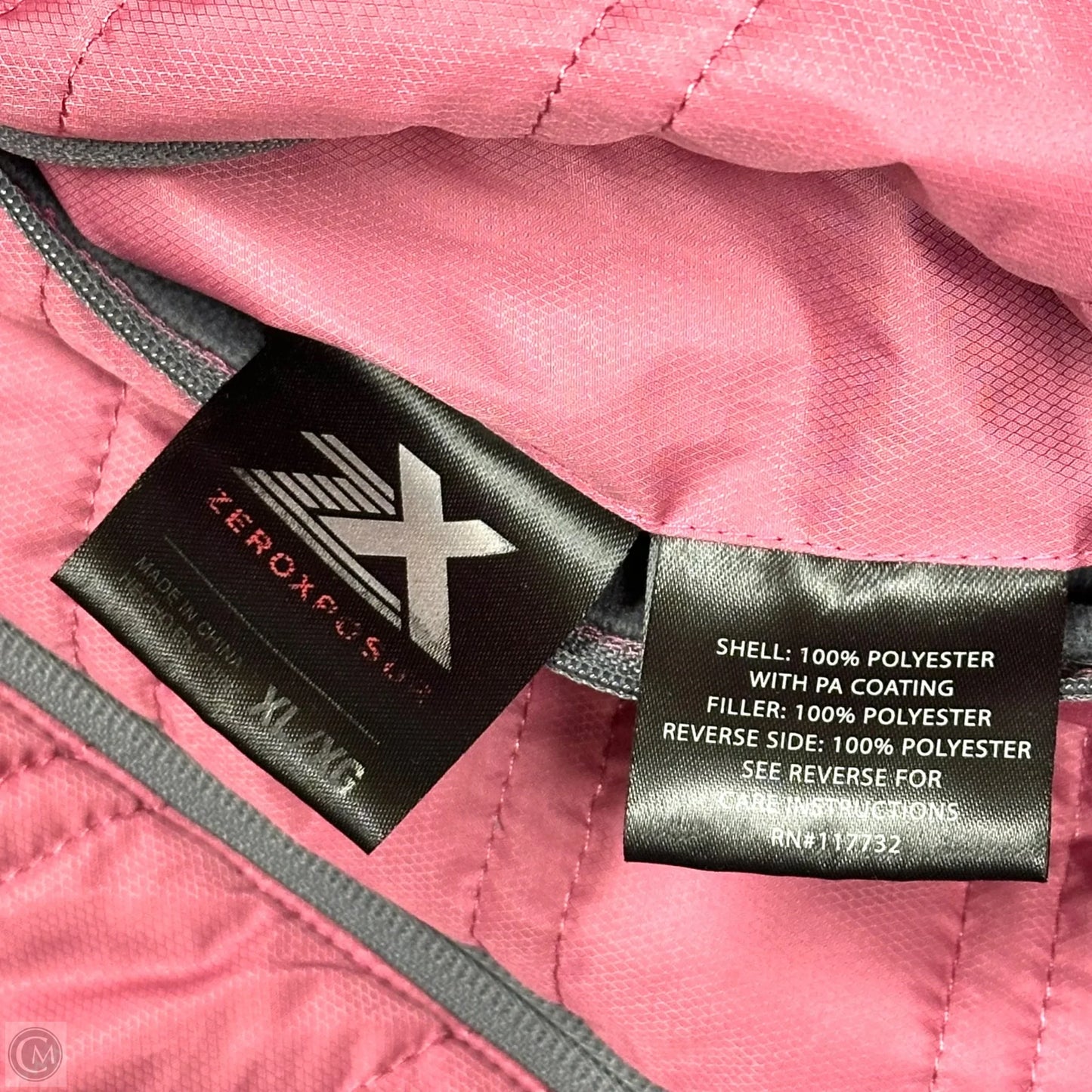 Jacket Reversible Puffer & Quilted By Zero Xposure In Pink, Size: Xl
