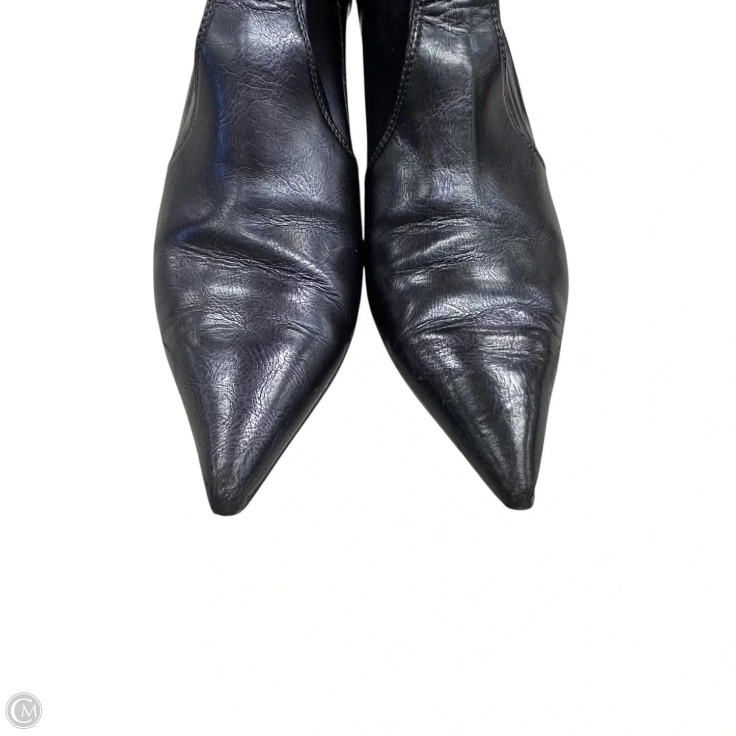 Boots Mid-calf Heels By Donald Pliner In Purple, Size: 7