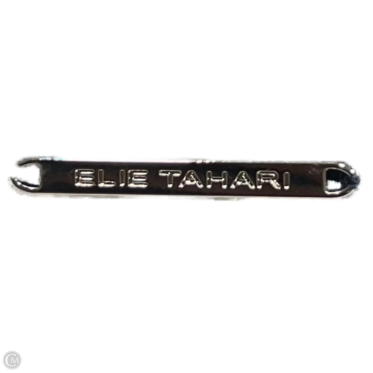 Dress Casual Maxi By Elie Tahari In Blue & White, Size: M