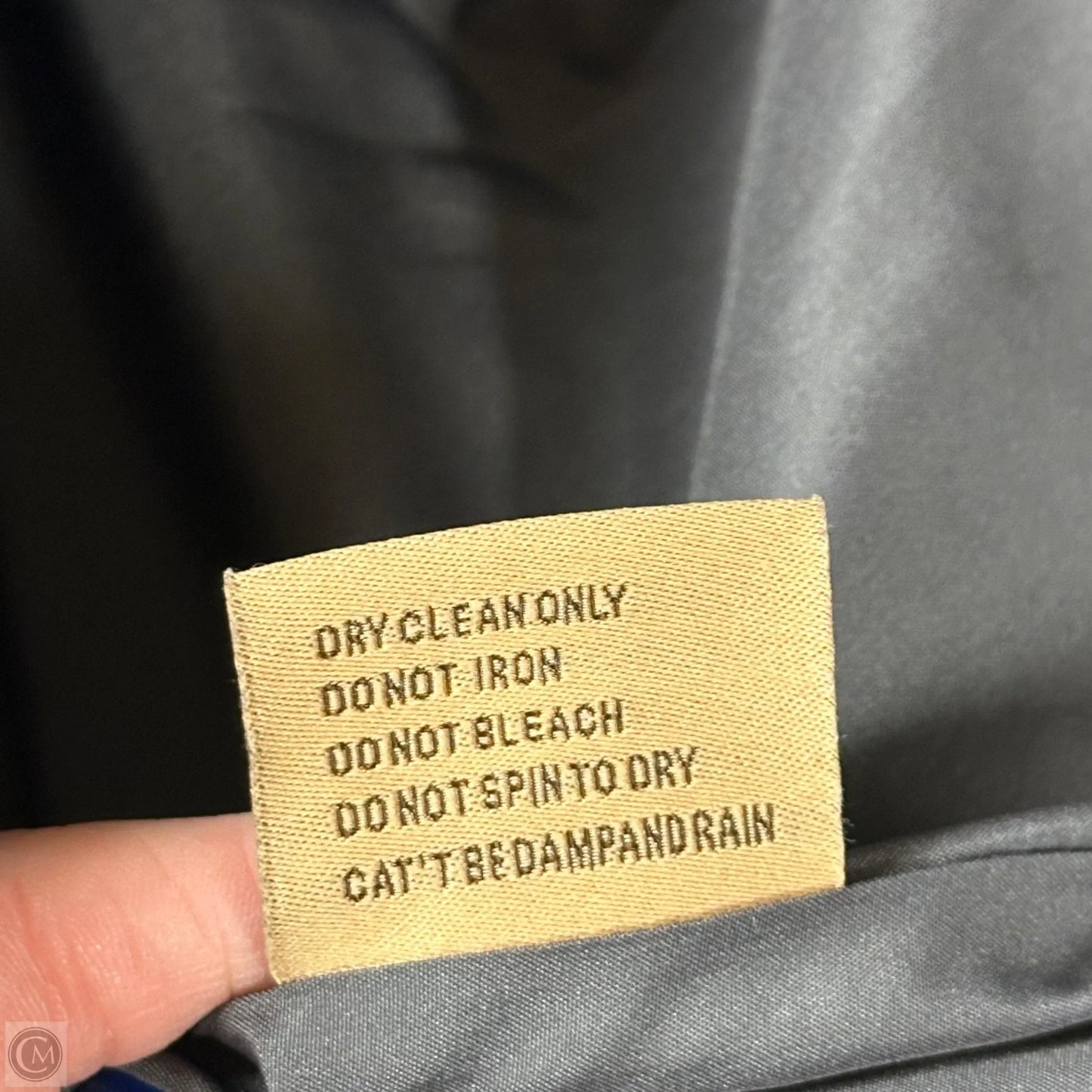 Coat Puffer & Quilted By XX Shining In Blue & Cream, Size: 2x