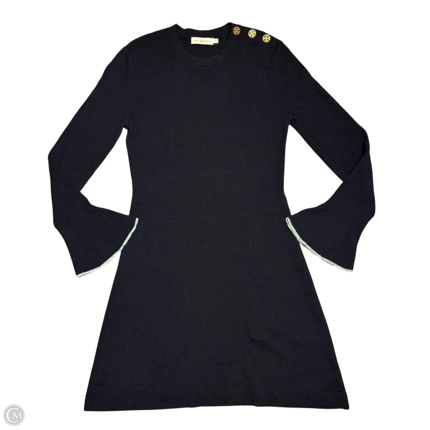 Dress Designer By Tory Burch In Blue, Size: L