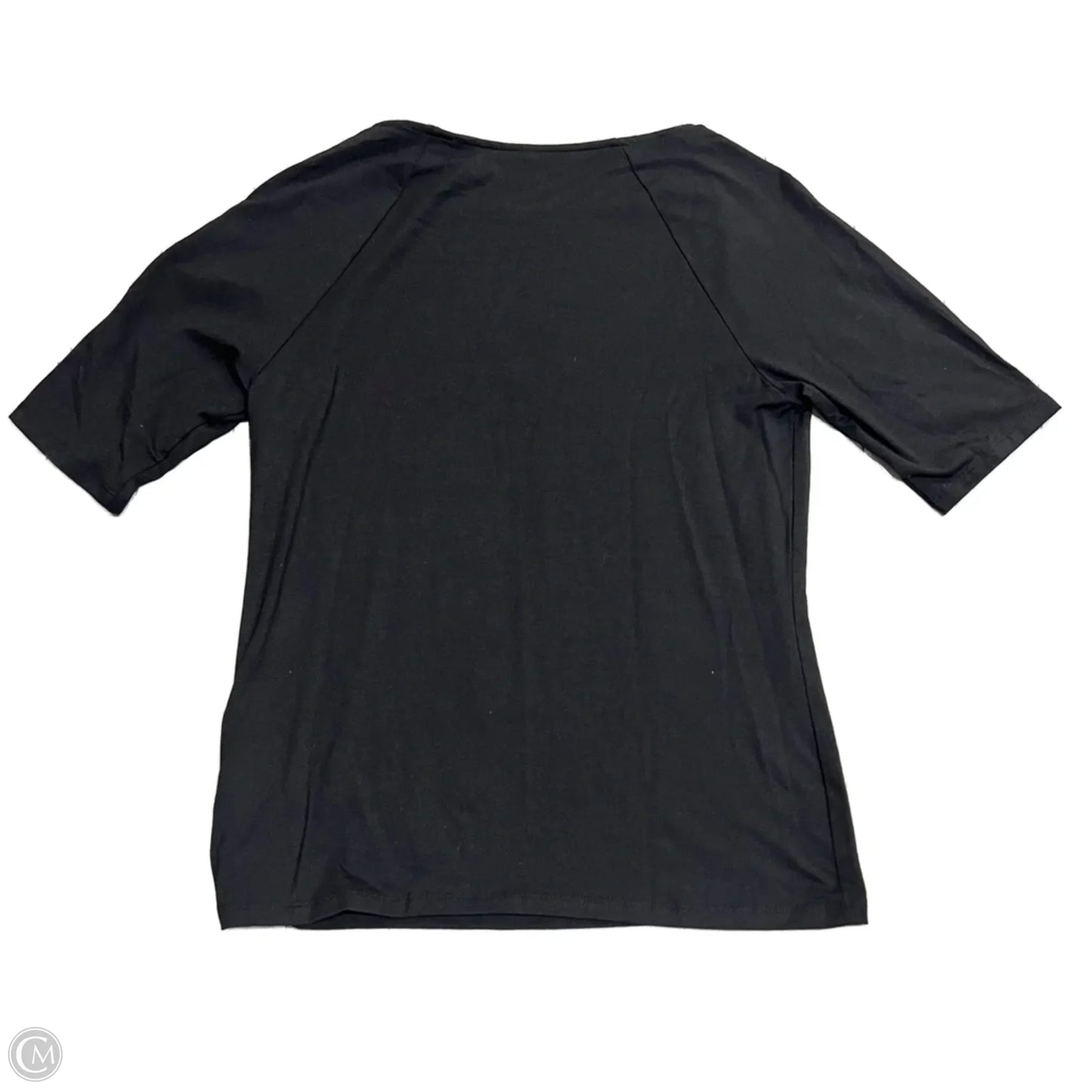 Top Short Sleeve Basic By Elie Tahari In Black, Size: M